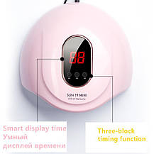 SUN 19 Міні УФ світлодіодна лампа для сушіння нігтів 72 Вт, Amazon, Німеччина, фото 4