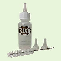 Набір для годування цуценят та кошенят Trixie пляшечка 57 мл, 3 соски і йоршик для миття 4193, фото 2