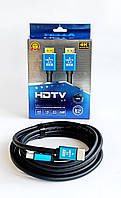 Кабель HDMI-HDMI  3m (v.2.0) High Speed HDTV (4K/ULTRA HD)