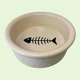 Керамічна миска для котів та малих собак Lucky Pet 250 мл (196452)