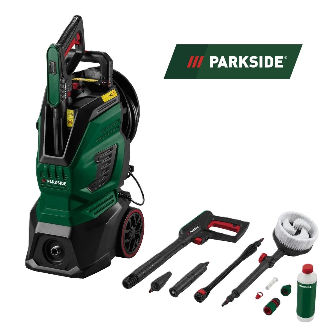 Мийка високого тиску, автомийка Parkside 170 Бар 2400 Вт 500 л/ч (PHD 170 D2)