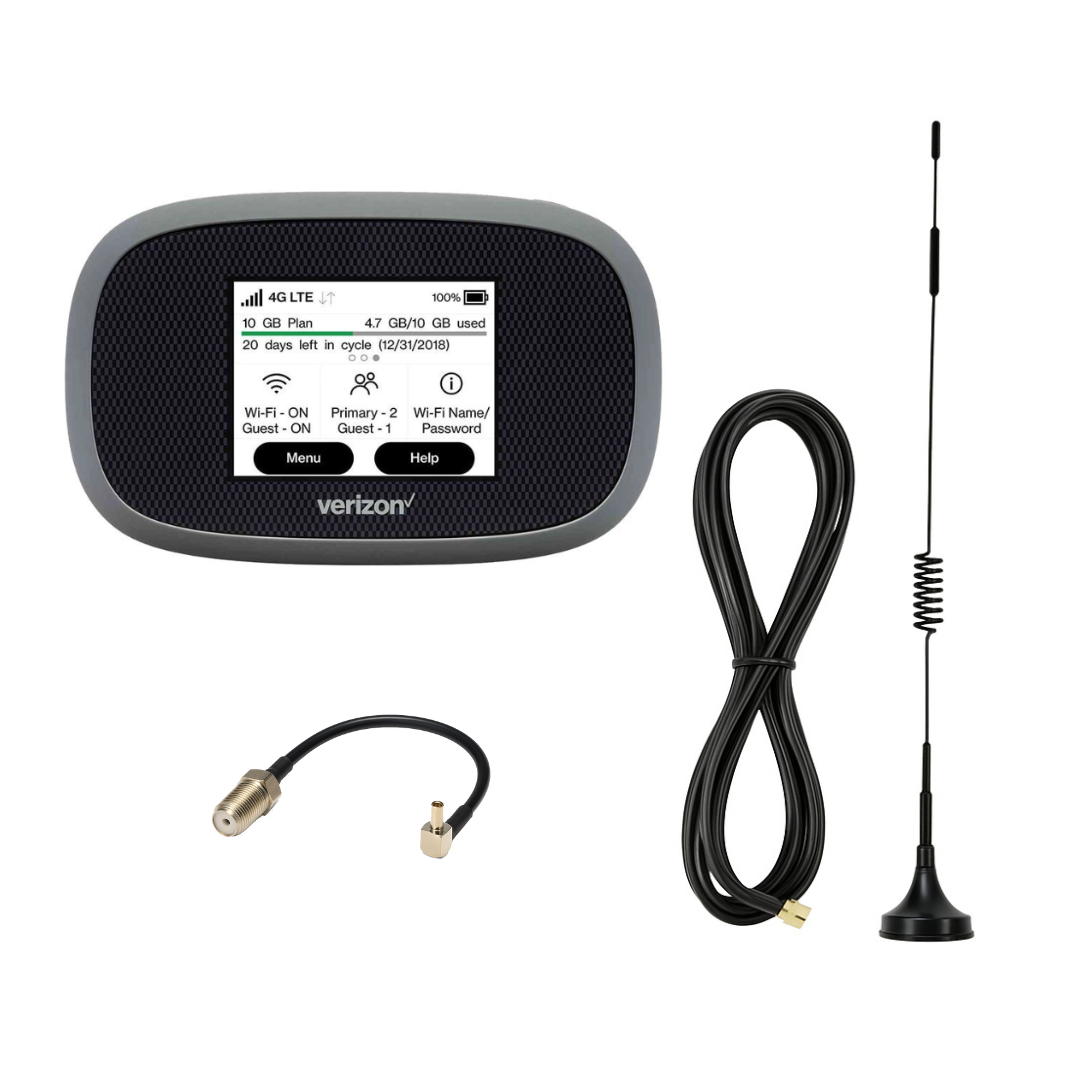 4G автомобільний WiFi комплект роутер Novatel MiFi 8800L + автомобільна антена 9 Дб з кабелем і перехідником