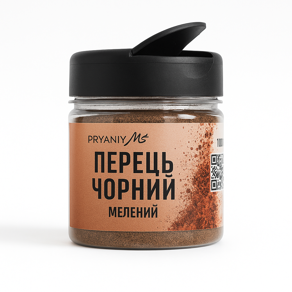 Перець чорний мелений 110 г, фото 1