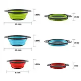 Набір селіконових друшляків Royalty Line RL-20N09A, фото 3