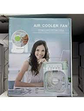 Портативний вентилятор зі зволожувачем і підсвіткою 4в1 мінікондиціонер настільний портативний вентилятор ЮСБ, фото 3