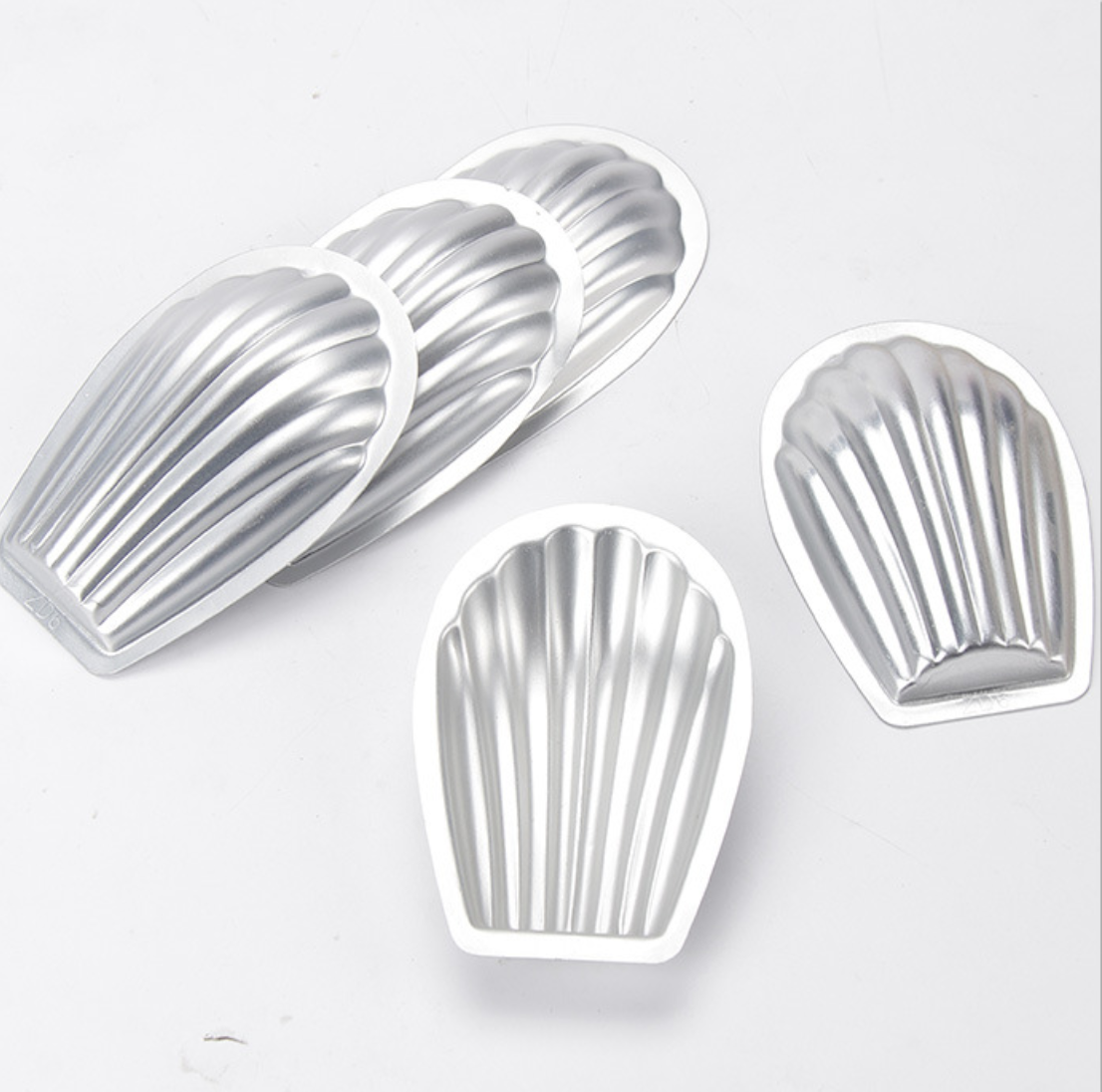 Набір форм для печива у формі Мушлі 5 шт, форми для печива Мадлен, фото 1