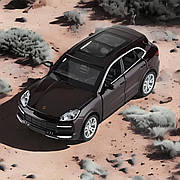 Металева модель Porsche Cayenne 1:32 — інерційна машинка зі звуком і світлом, відкриваються двері