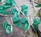 Весільні бутоньєрки-бантики в будь-якому кольорі, фото 7