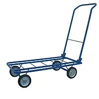 Четырехколесная платформенная тележка ЧТ-160-К17 для грузоперевозок до 170кг