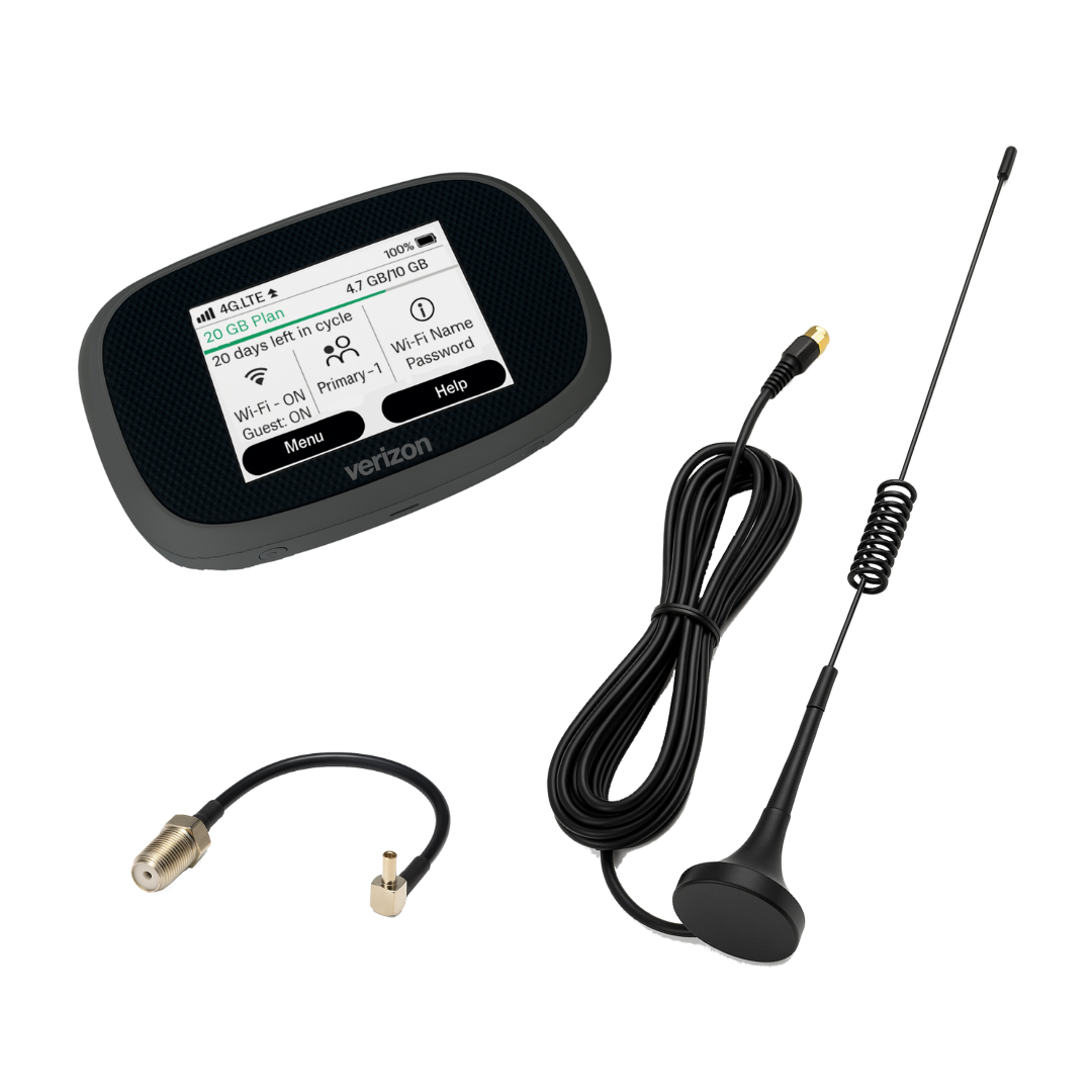 ТОП 4G LTE WiFi комплект в авто 4G LTE роутер Novatel MiFi 8800L + автоантена 7 Дб