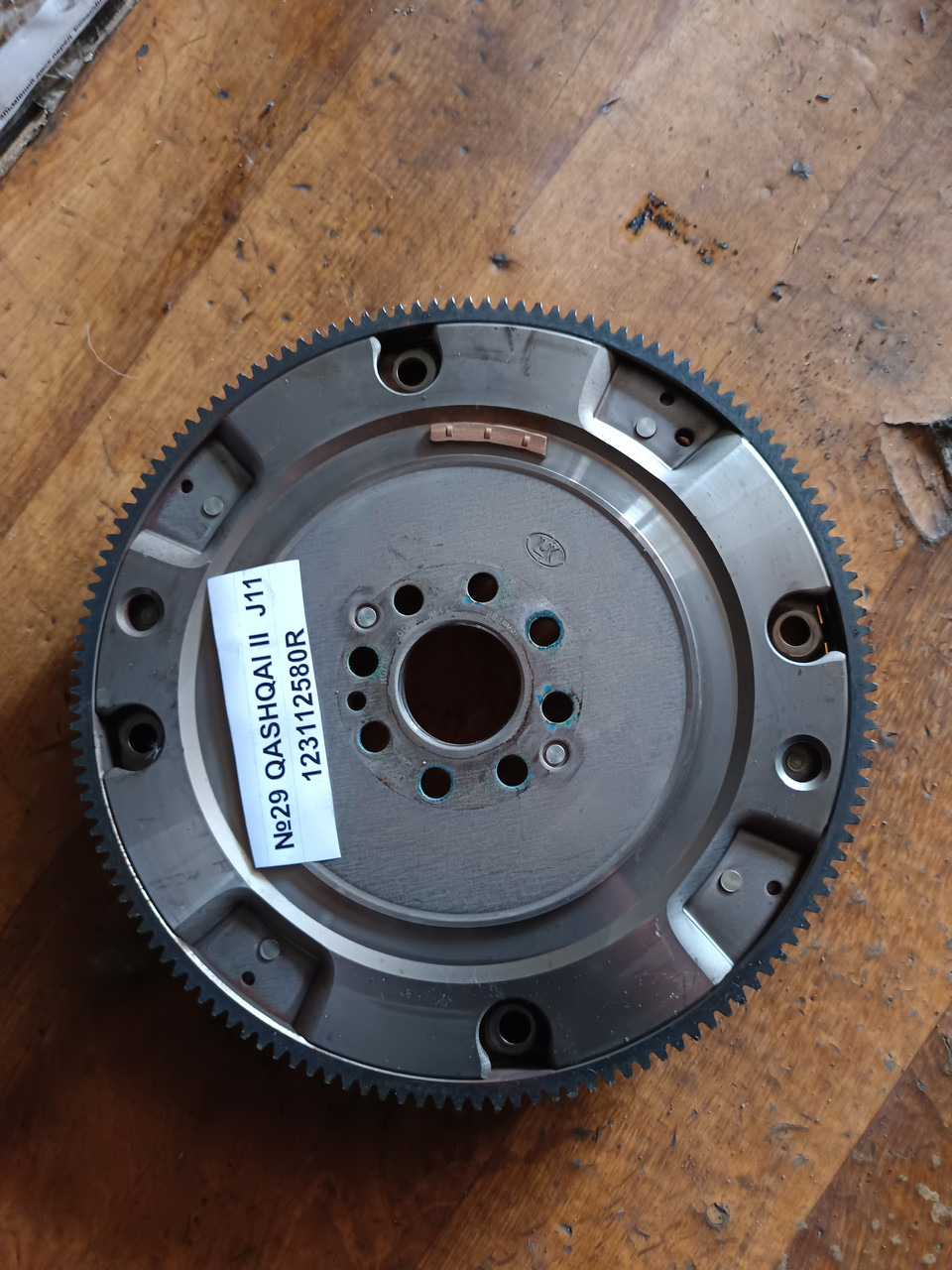 №29 Маховик 123112580R для Nissan Qashqai II J11