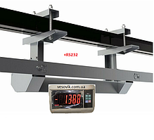 Комплект обладнання до 300кг (ZEMIC MB7 RS-232) для виготовлення монорельсових ваг