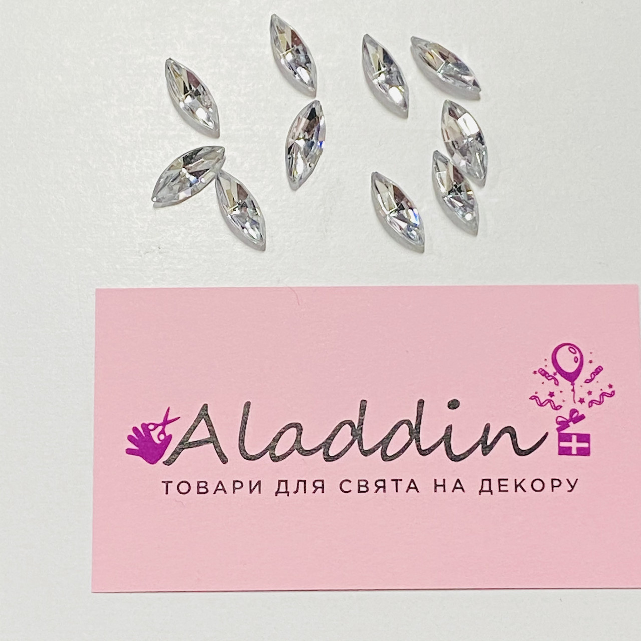 Серединка акрилова Рис 10 шт., фото 1