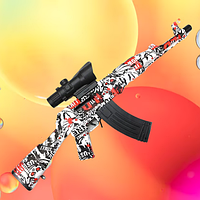 Дитяча іграшка для хлопчика Gel Blaster АК-47 акумуляторна на орбізах Орбіган, бластер, зброя орбіз