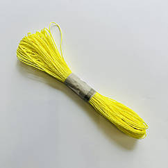 Паперовий шпагат (веревка) жовтий 50 м