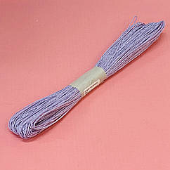 Паперовий шпагат (веревка) ніжно бузкова 50 м