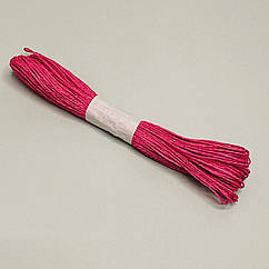 Паперовий шпагат (веревка) малинова 50 м