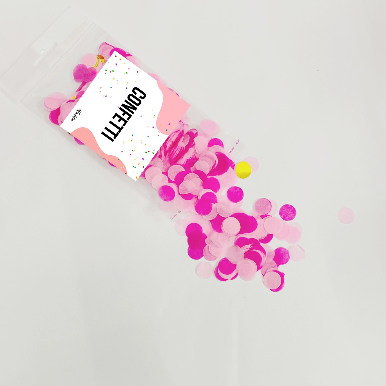 Конфеті з тиш'ю кружечки 15 мм 10 г, фото 1