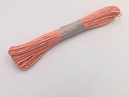 Паперовий шпагат (веревка) персиковий 50 м