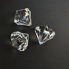 Підвіска для гірлянд "Діамант" 3 см велика