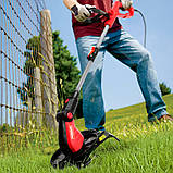 Тример садовий електричний Worcraft EGT07-300, мотокоса для трави 0,65кВт, фото 10