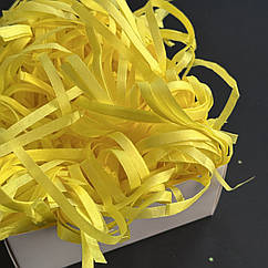 Наповнювач стружка із тіш'ю для коробок "Жовтий", 25 г