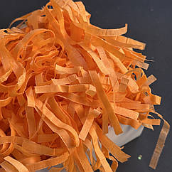 Наповнювач стружка із тіш'ю для коробок "Світло-жовтогарячий", 25 г