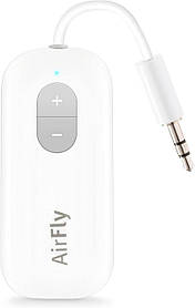 Twelve South AirFly SE | Бездротовий Bluetooth-передавач/адаптер для AirPods/бездротовий або шумозаглушувач