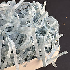 Наповнювач стружка із тіш'ю для коробок "Сірий", 25 г