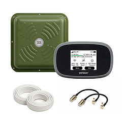 ТОП 4G антений комплект Novatel MiFi 8800L + антена панельна Енергія ENERGY MIMO 2х15 + кабель та перехідники