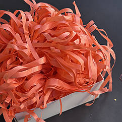 Наповнювач стружка із тіш'ю для коробок "Кораловий", 25 г