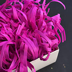 Наповнювач стружка із тіш'ю для коробок "Малиновий", 25 г