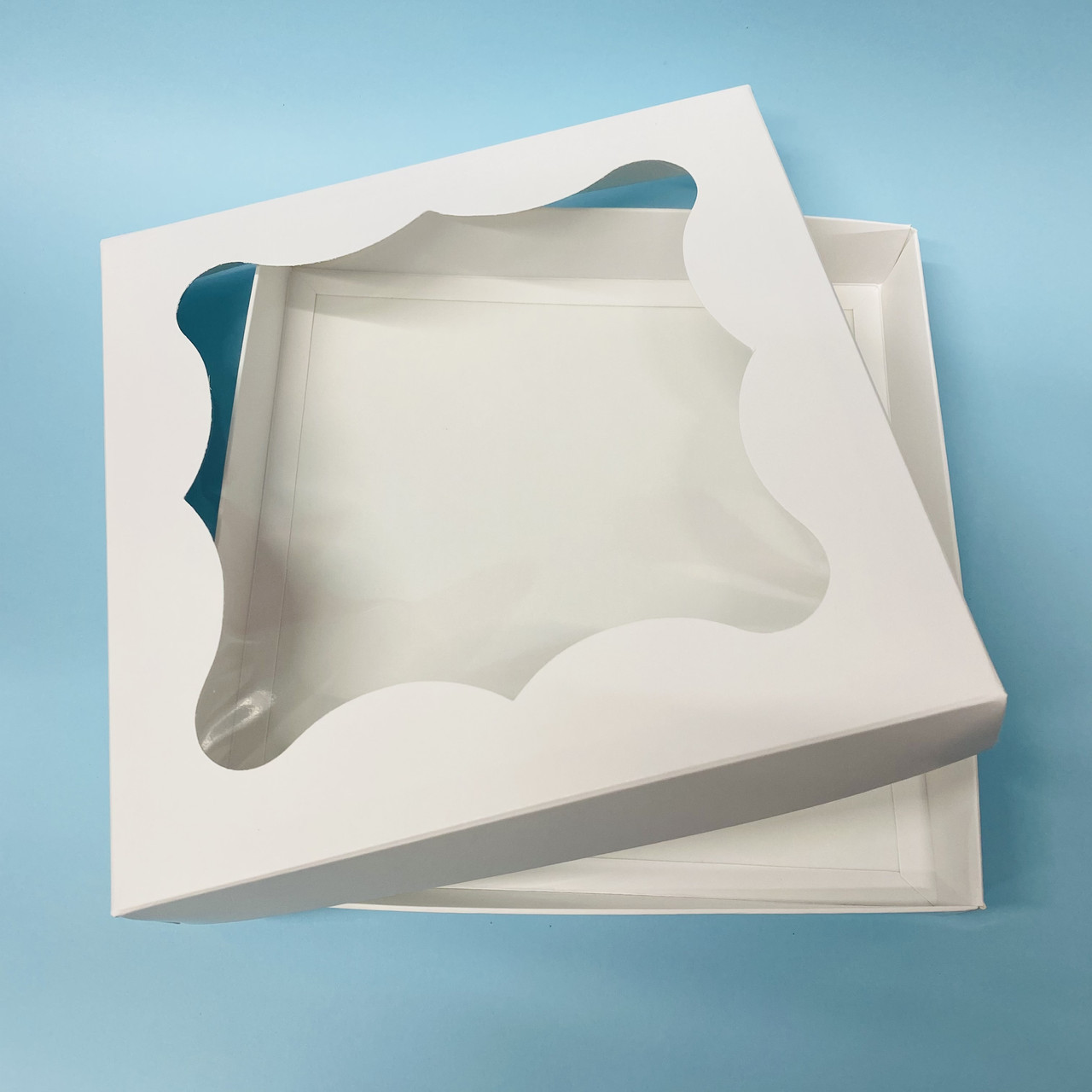 Коробка біла для пряників 208х200х31, фото 1