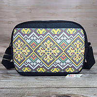 КВ106 Українські візерунки (19*24*8 см), заготовка для вишивки бісером сумки з оксфорду