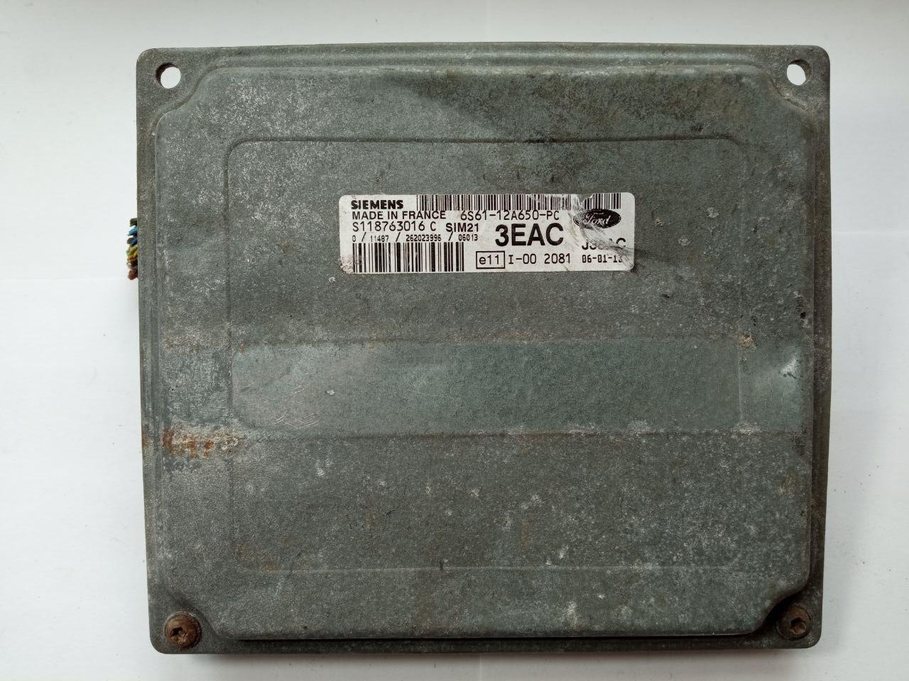 Електронний блок керування Ford Siemens S118763016C / 6S61-12A650-PC / 6S6112A650PC / 3EAC