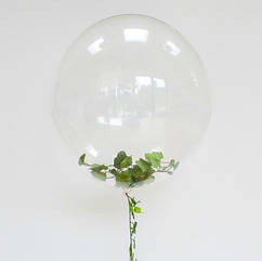 Куля повітряна прозора (щільне латекс) 24" 60 см. deco bubble