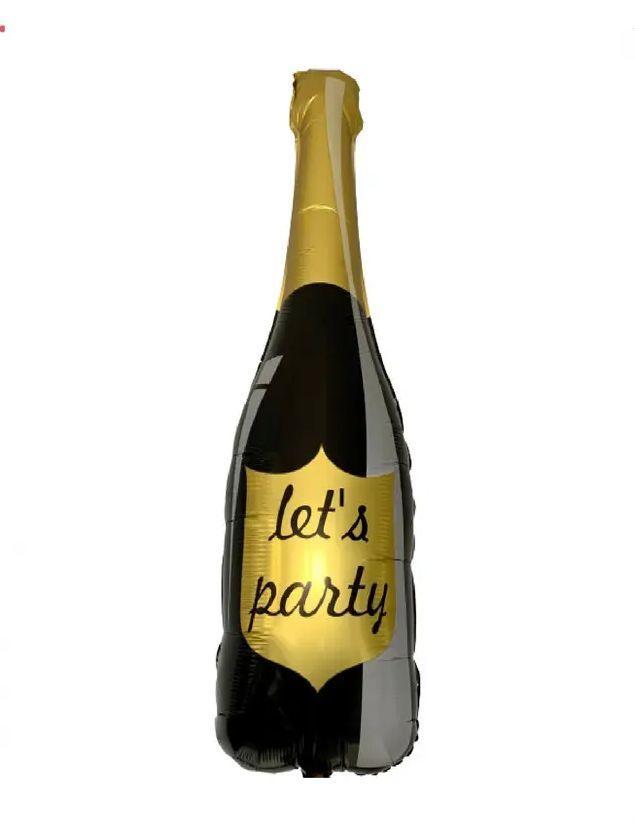 Пляшка шампанського Let's party, 100х40 см