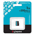 Карта пам`яті MicroSDXC 1TB UHS-I/U3 Class 10 Kingston Canvas Go! Plus R200/W160MB/s (SDCG4/1TBSP), фото 4