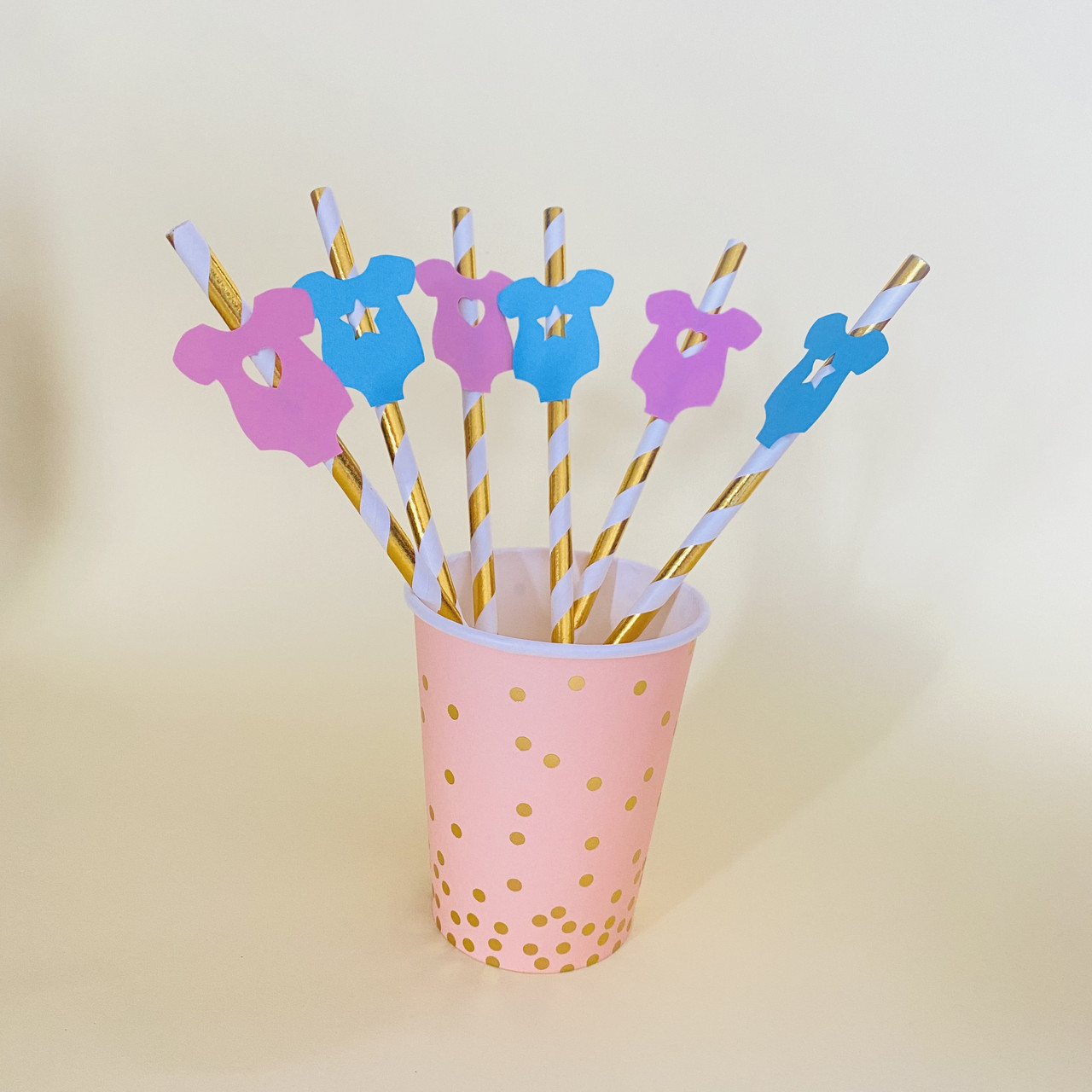 Трубочки на бебі шауєр 6 шт., фото 1