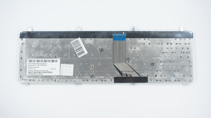 Клавіатура для ноутбука HP (Pavilion: dv7-2000, dv7t-2000, dv7-3000, dv7t-3000) rus, white