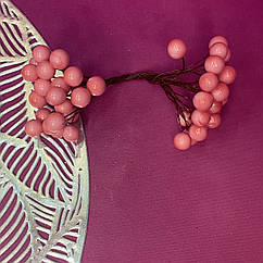 Ягоди калини глянсова рожева 40 шт.