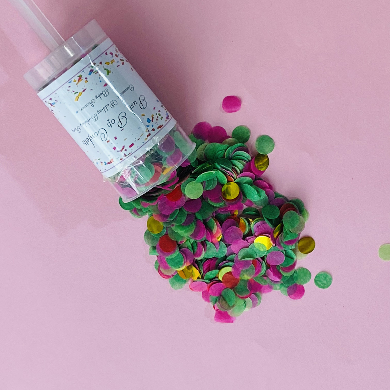 Поппер із паперовим конфеті Push Pop, фото 1