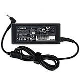 Блок живлення для ноутбука ASUS 19V, 2.37A, 45W, 3.0*1.0мм, black, L-подібний роз'єм, для ASUS Zenbook UX31E (без кабеля!), фото 4