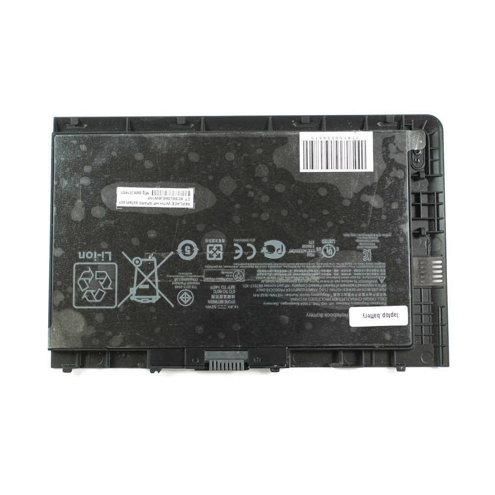 Батарея для ноутбука HP BT04XL (EliteBook Folio 9470, 9470m Ultrabook series) 14.8V 52Wh Black