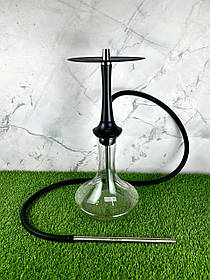 Сучасний кальян із нержавіючої сталі Sunpipe Forma 50 см – Blue Neon – мінімалізм, стиль та надійність в одному рішенні