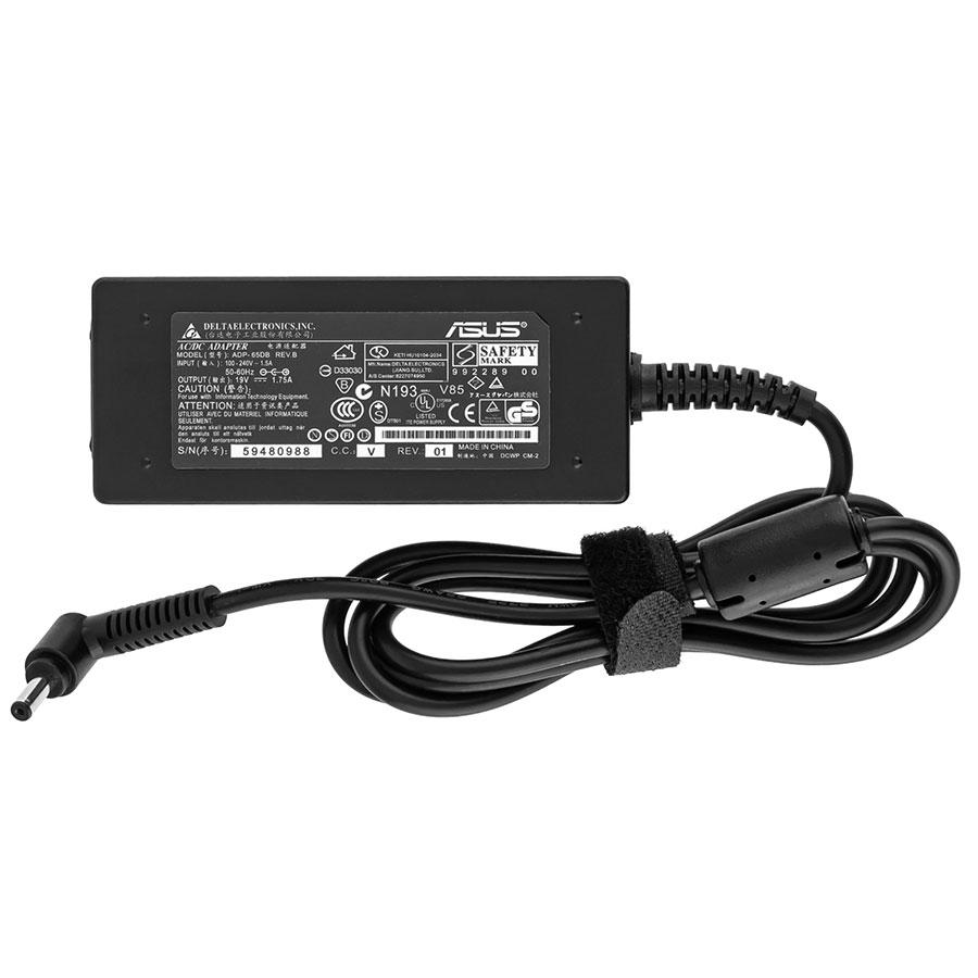 Блок живлення для ноутбука ASUS 19V, 1.75A, 33W, 4.0*1.35мм, L-подібний роз'єм, black для ASUS Q200, S200, X201, X202 (без