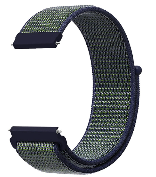 Ремінець CDK для Kospet Tank T3 Ultra | 22 mm Nylon Sport Loop (012416) (midnight fog), фото 1