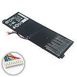 Оригінальна батарея для ноутбука ACER AC14B18J (Aspire: ES1-511, ES1-512, ES1-523, ES1-524, ES1-533) 11.4V 3220mAh Black, фото 3