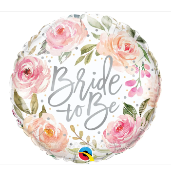 Куля фольгована на дівич-вечір Bride to be, 45 см