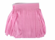 Гірлянда розтяжка з тиш'ю 2 метри рожева, фото 1